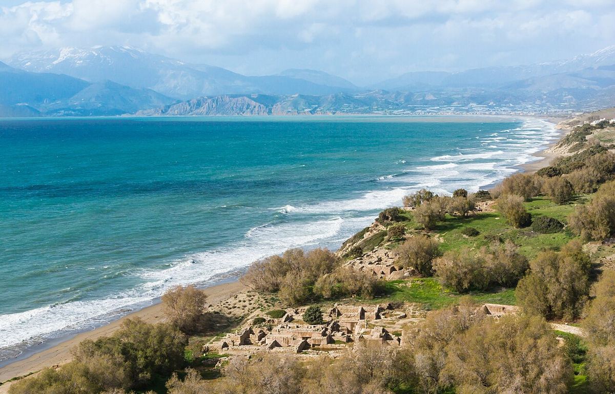 Crete — Komos site baie Crète