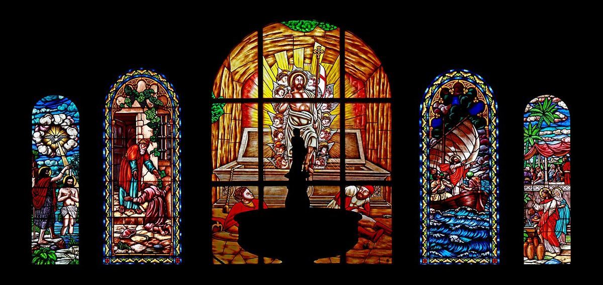 La Palma — Windows Iglesia de El Salvador - Santa Cruz de La Palma