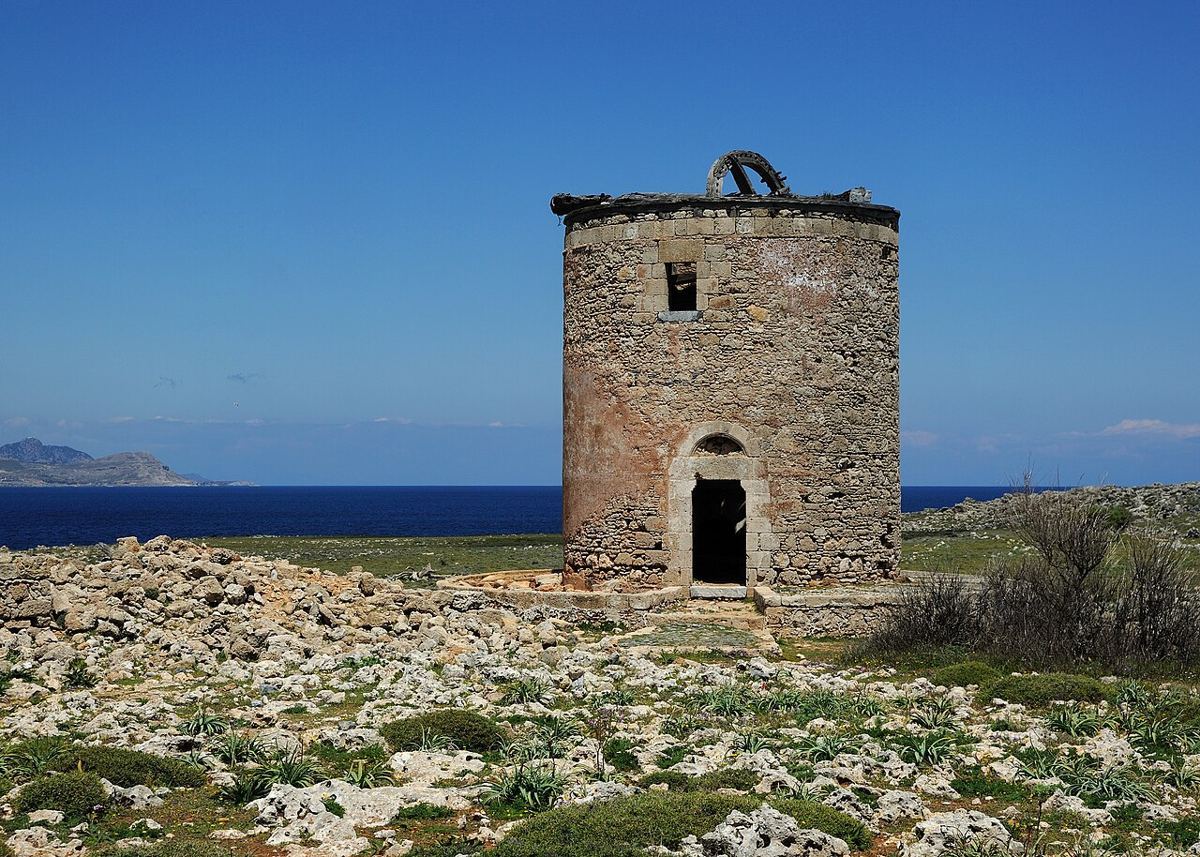 Lindos — Lindos Windmill