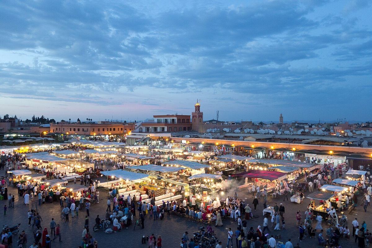 Jemaa el-Fnaa — destination photograph