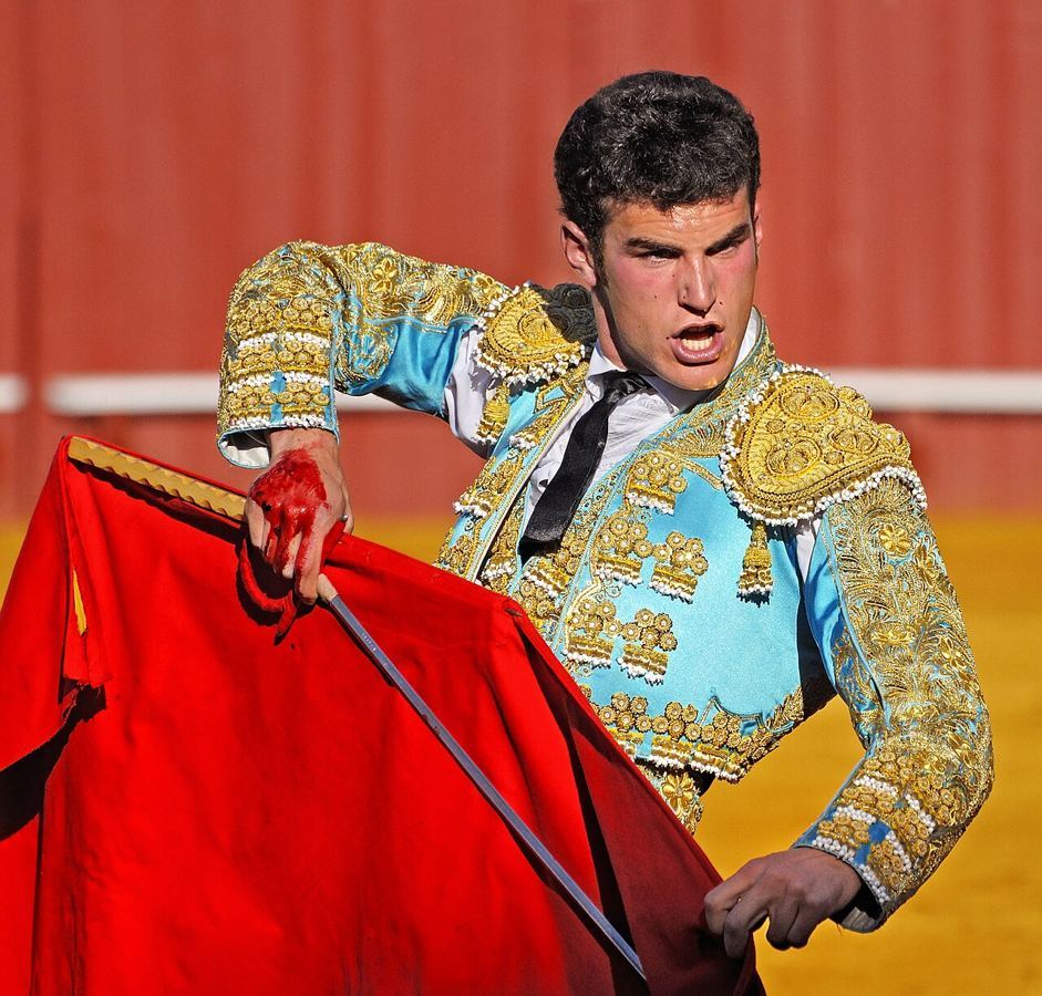Seville — Matador in the Plaza de toros de la Real Maestranza de Caballería in Seville